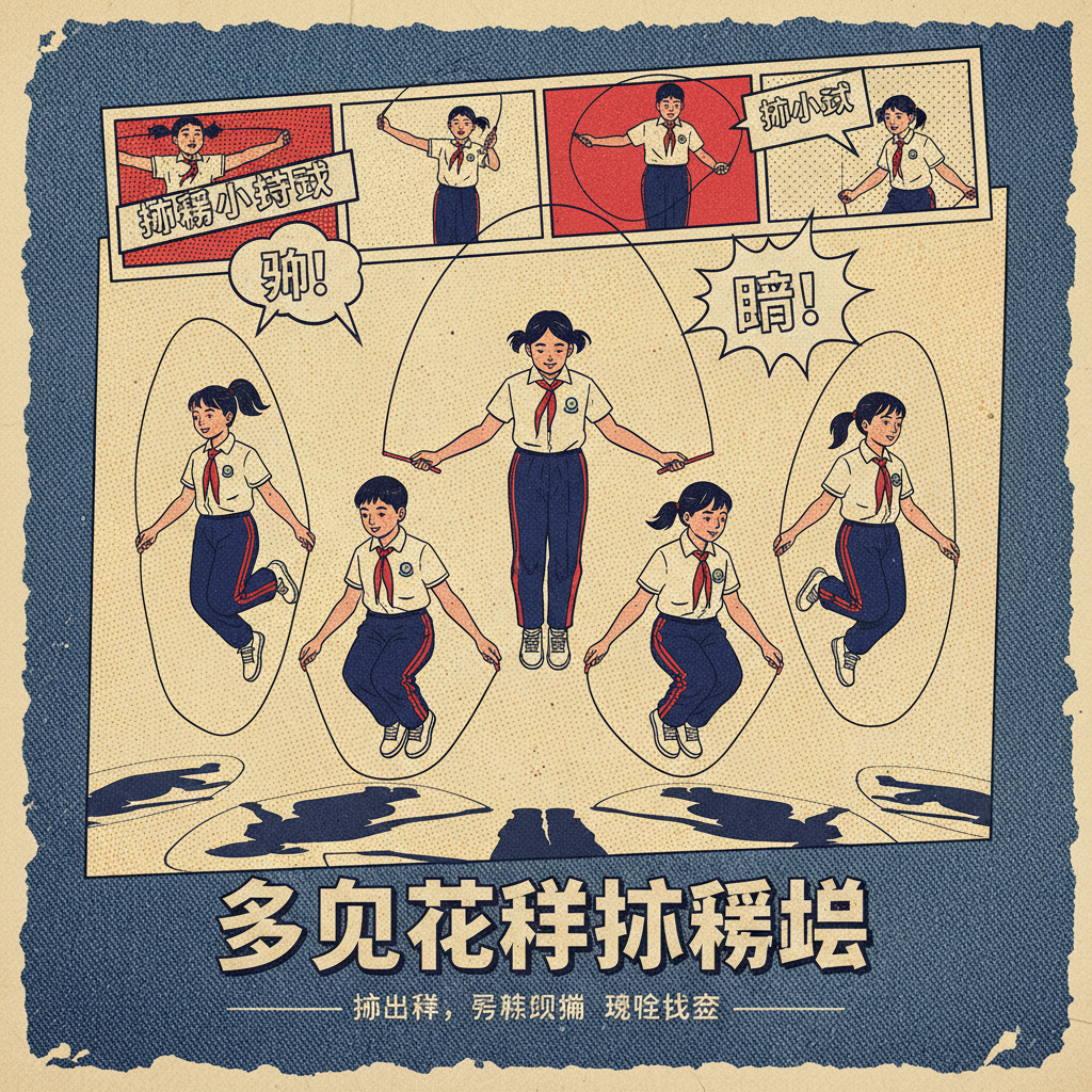 运动主题复古海报