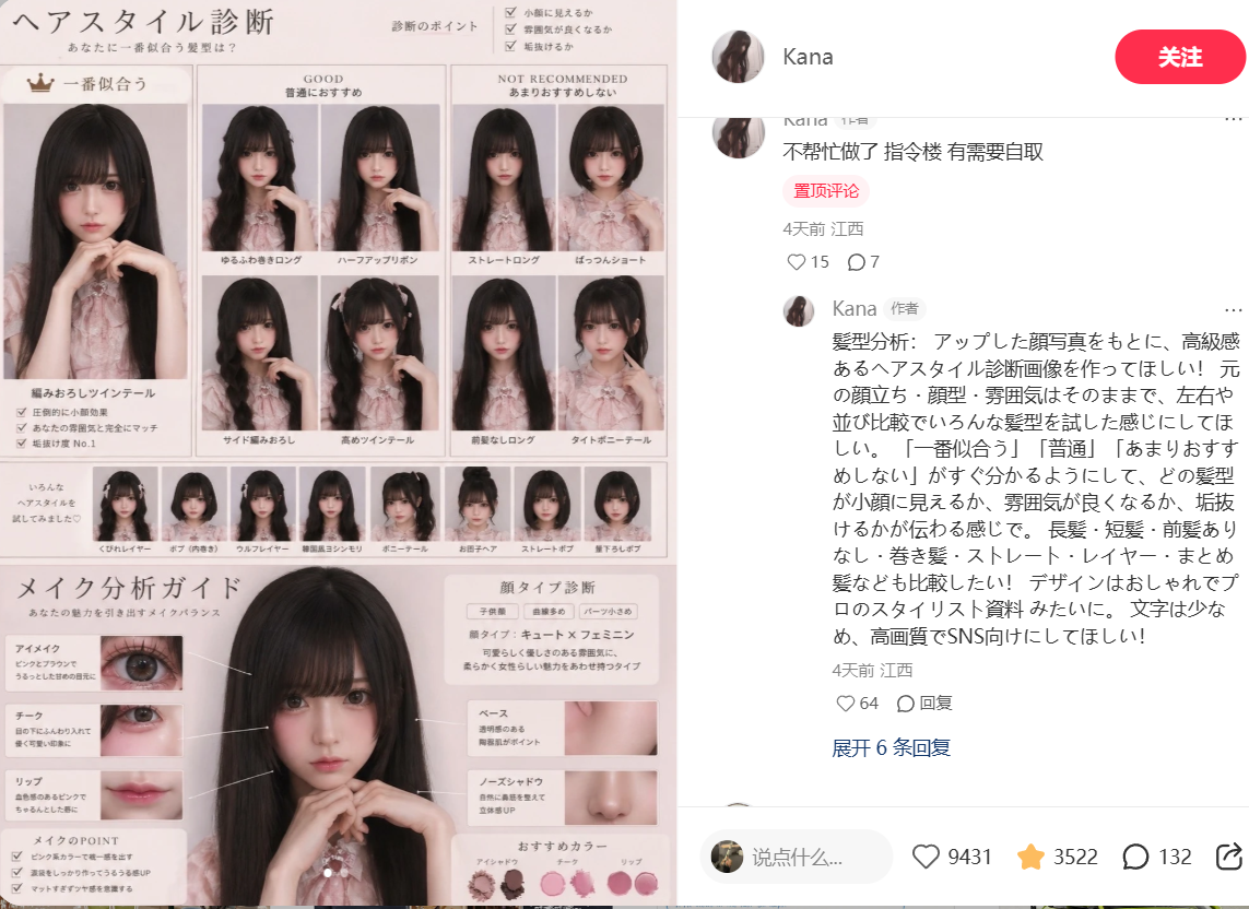 髪型分析