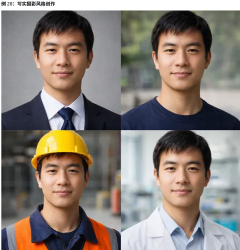 2x2 portrait grid