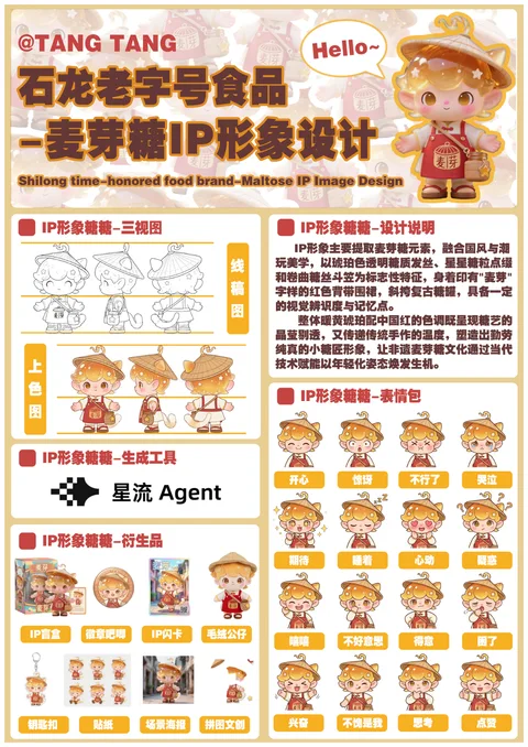 Shek Long Heritage Food Brand IP Design
