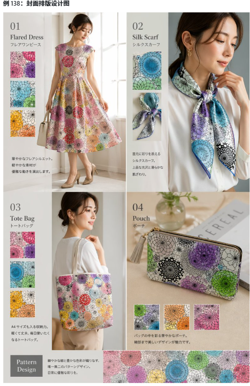 fashion product catalog layout