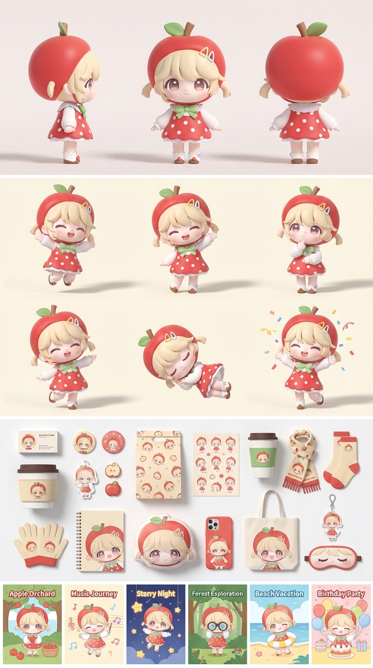 Custom Brand Character IP Design